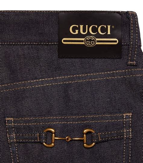 mens gucci tapered jeans|gucci jeans original price.